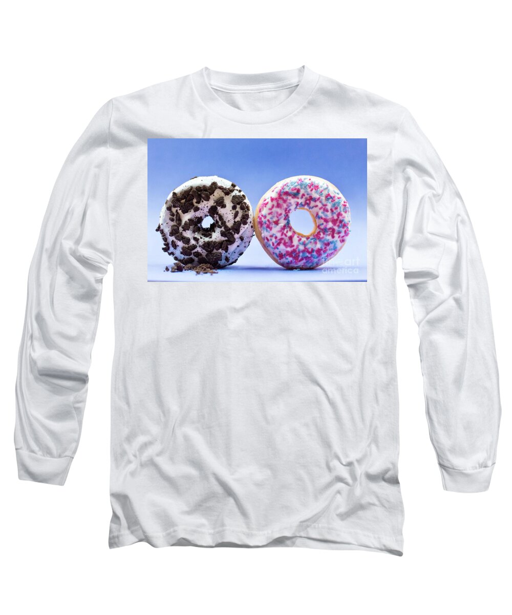 Sea Long Sleeve T-Shirt featuring the photograph Donuts by Michael Graham