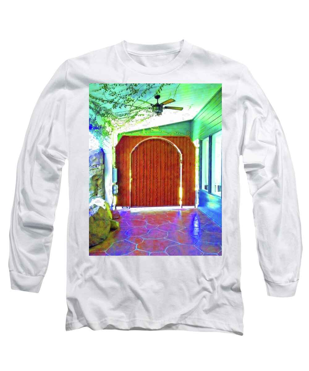 Spiritual Long Sleeve T-Shirt featuring the photograph Doorway To The Light by Andrew Lawrence