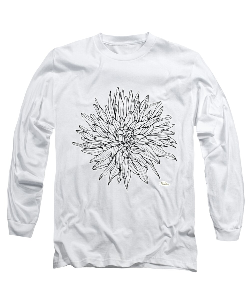 Dragonberry Long Sleeve T-Shirt featuring the painting Dragonberry by Catherine Bede