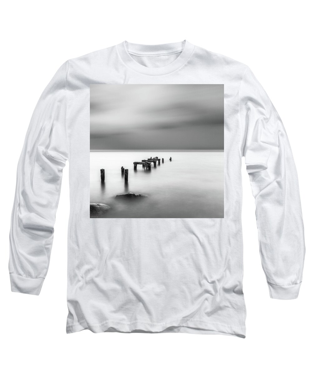 Beach Long Sleeve T-Shirt featuring the photograph Fay Beach by David Lee