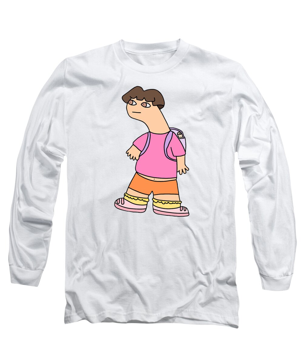 Funny Dora The Explorer Long Sleeve T-Shirt