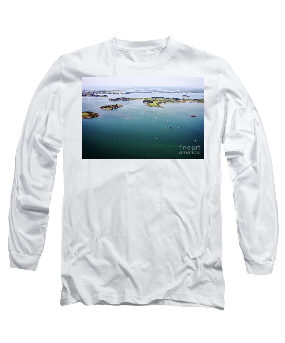 Ileauxmoines Long Sleeve T-Shirt featuring the photograph Ile Aux Moines by Frederic Bourrigaud