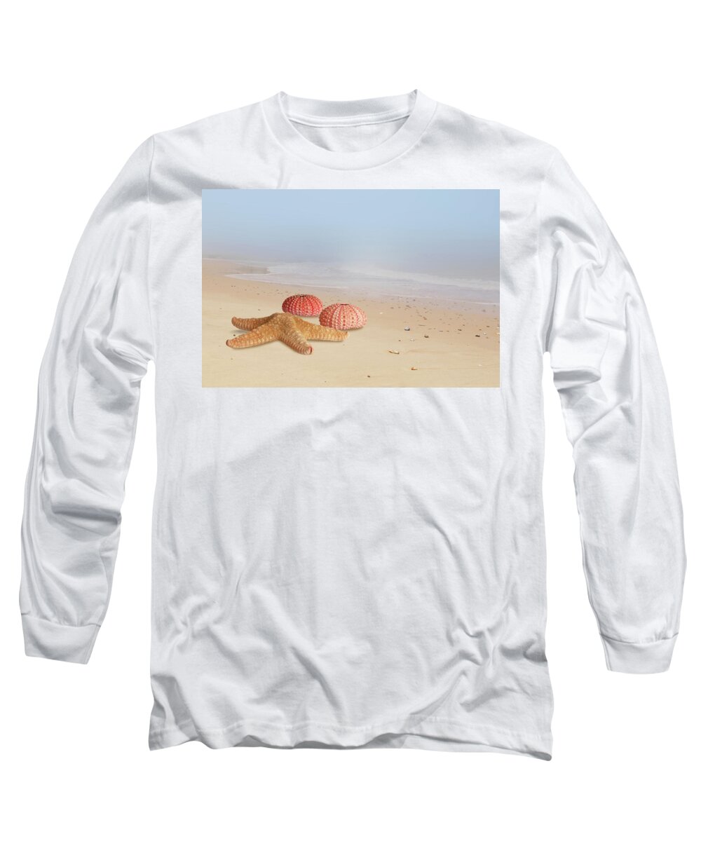 Beach Long Sleeve T-Shirt featuring the photograph Memories of Summer by Gill Billington