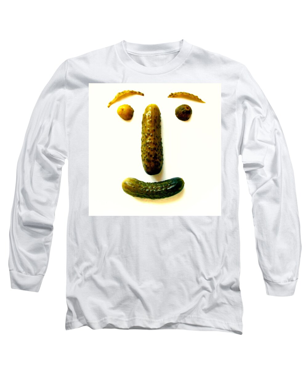 Attitude Long Sleeve T-Shirt featuring the photograph Mr. Pickles by Dietmar Scherf