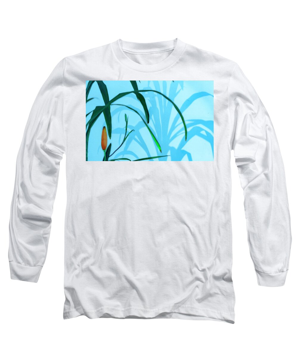 Corn Plant Long Sleeve T-Shirt featuring the photograph Slow Motion by Edward Shmunes