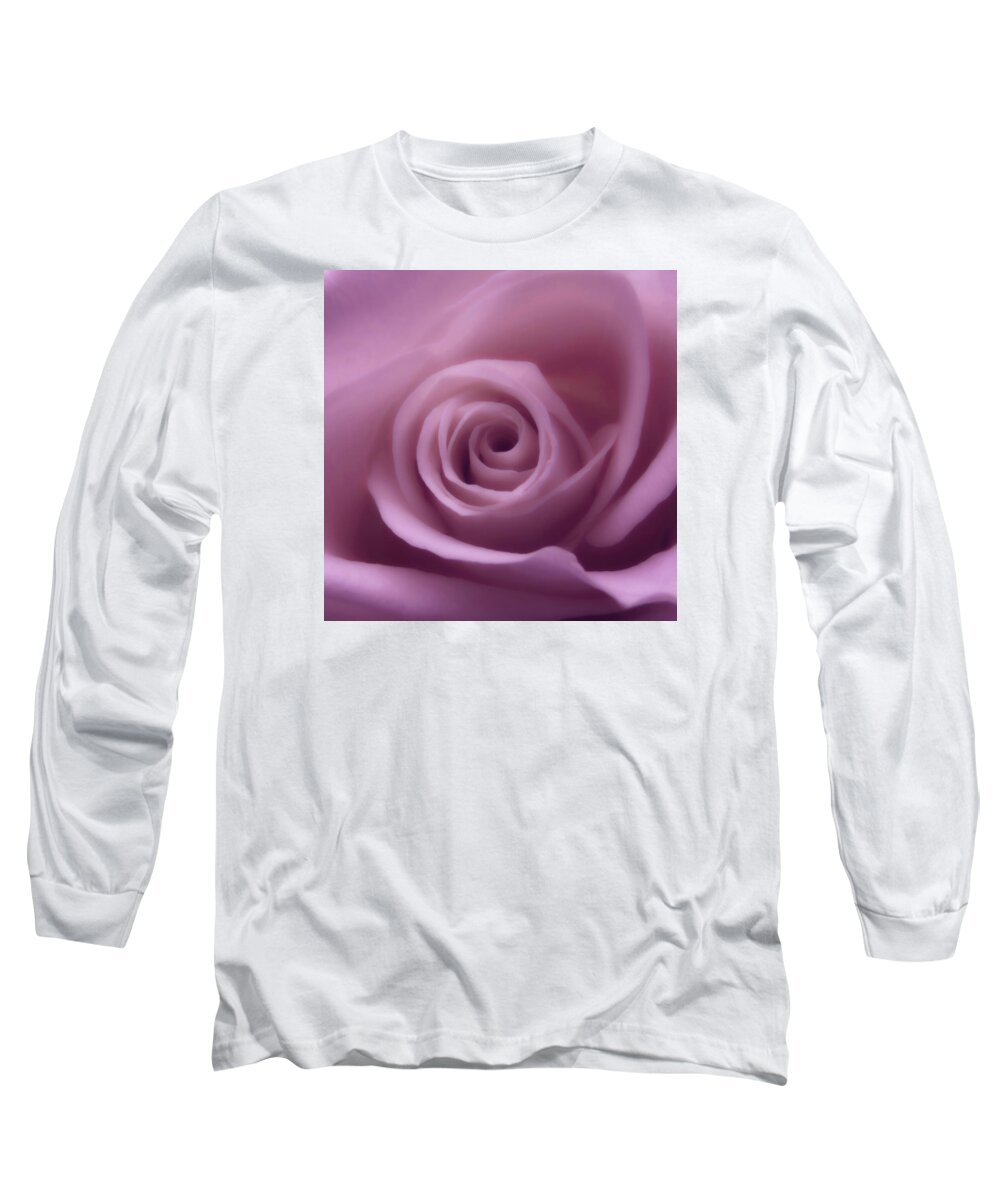 Rose Long Sleeve T-Shirt featuring the photograph Such A Lovely Pink Rose by Johanna Hurmerinta