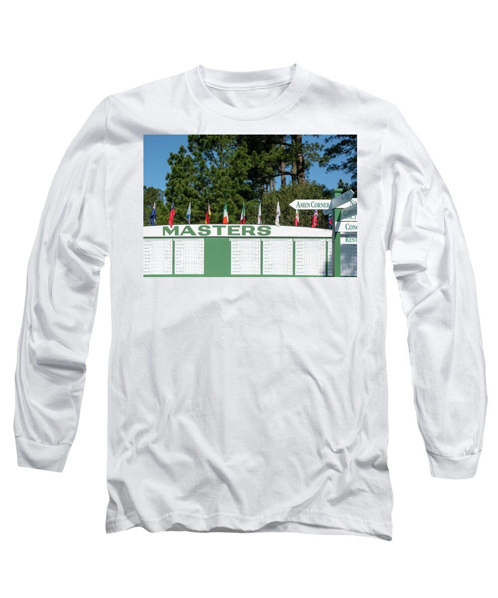 Golf Long Sleeve T-Shirt featuring the photograph The Augusta National-3 by John Kirkland