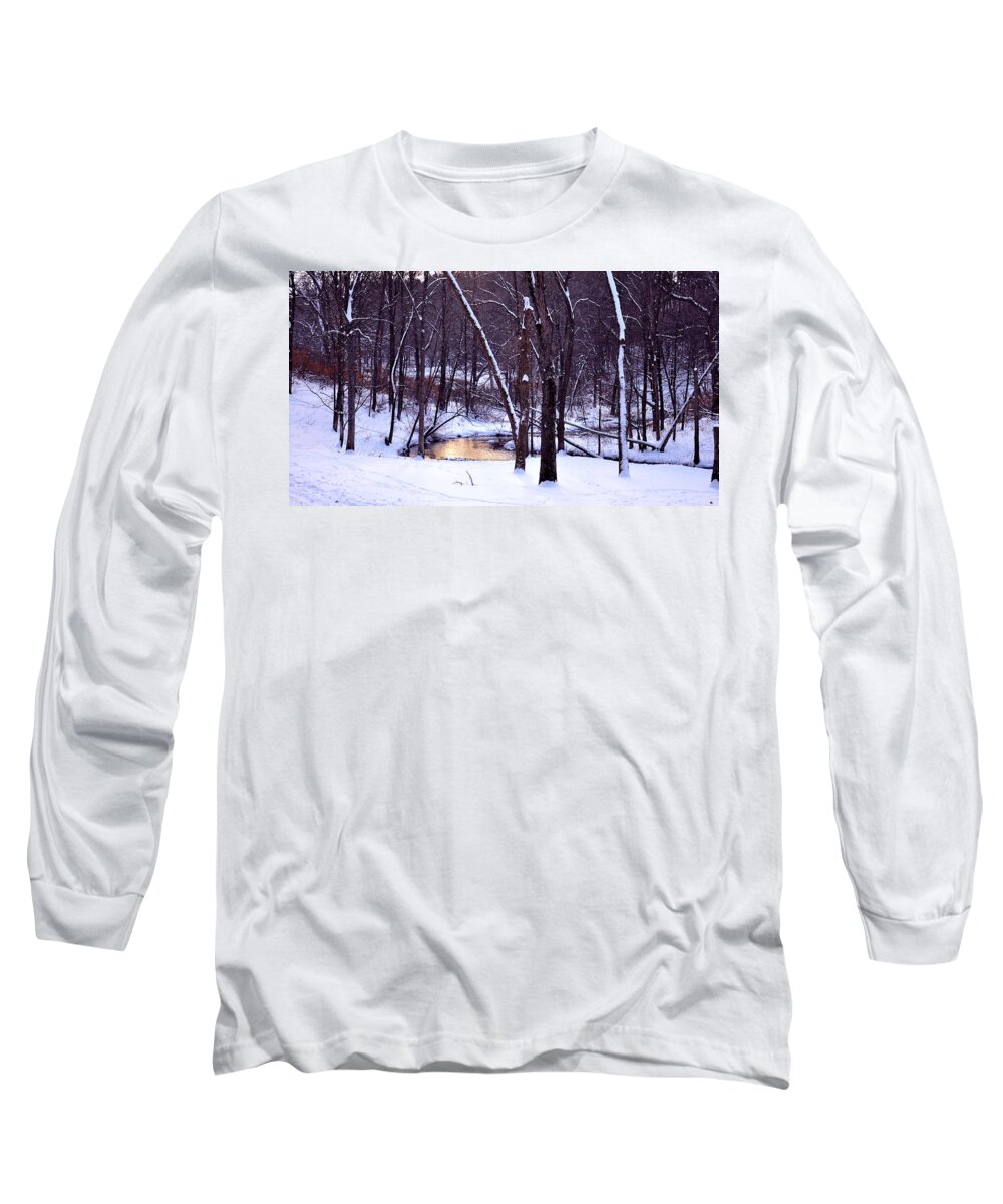 Landscape Long Sleeve T-Shirt featuring the photograph The Bend by Rick Hansen