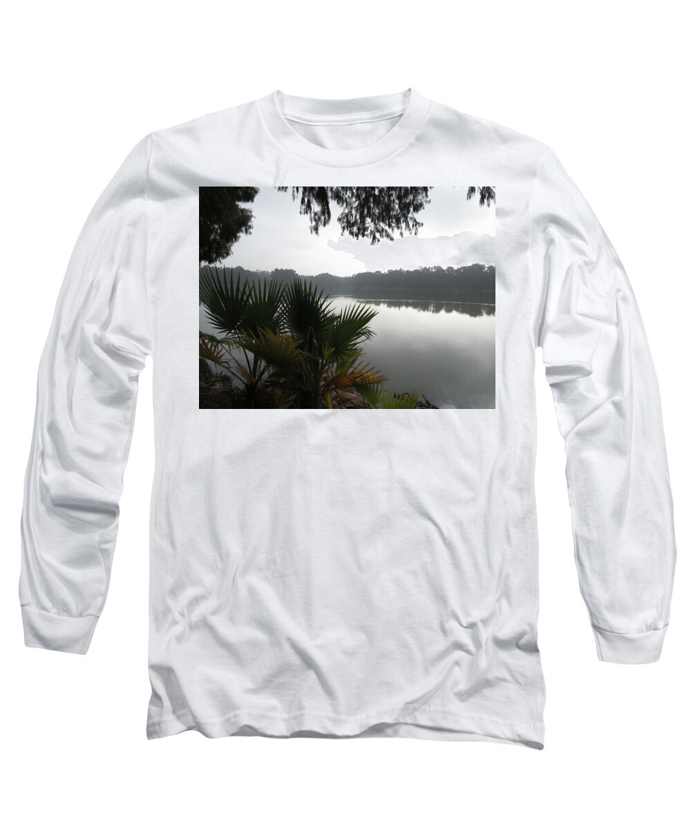  Long Sleeve T-Shirt featuring the photograph The Lake - Fairmount by Raymond Fernandez