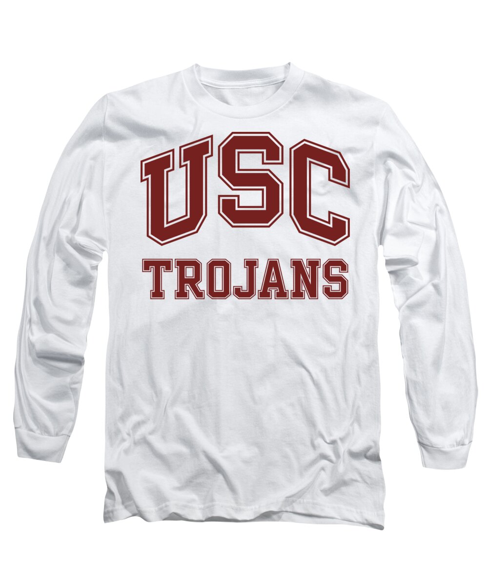 USC Trojans football Long Sleeve T-Shirt by Brandon Gonzales - Pixels