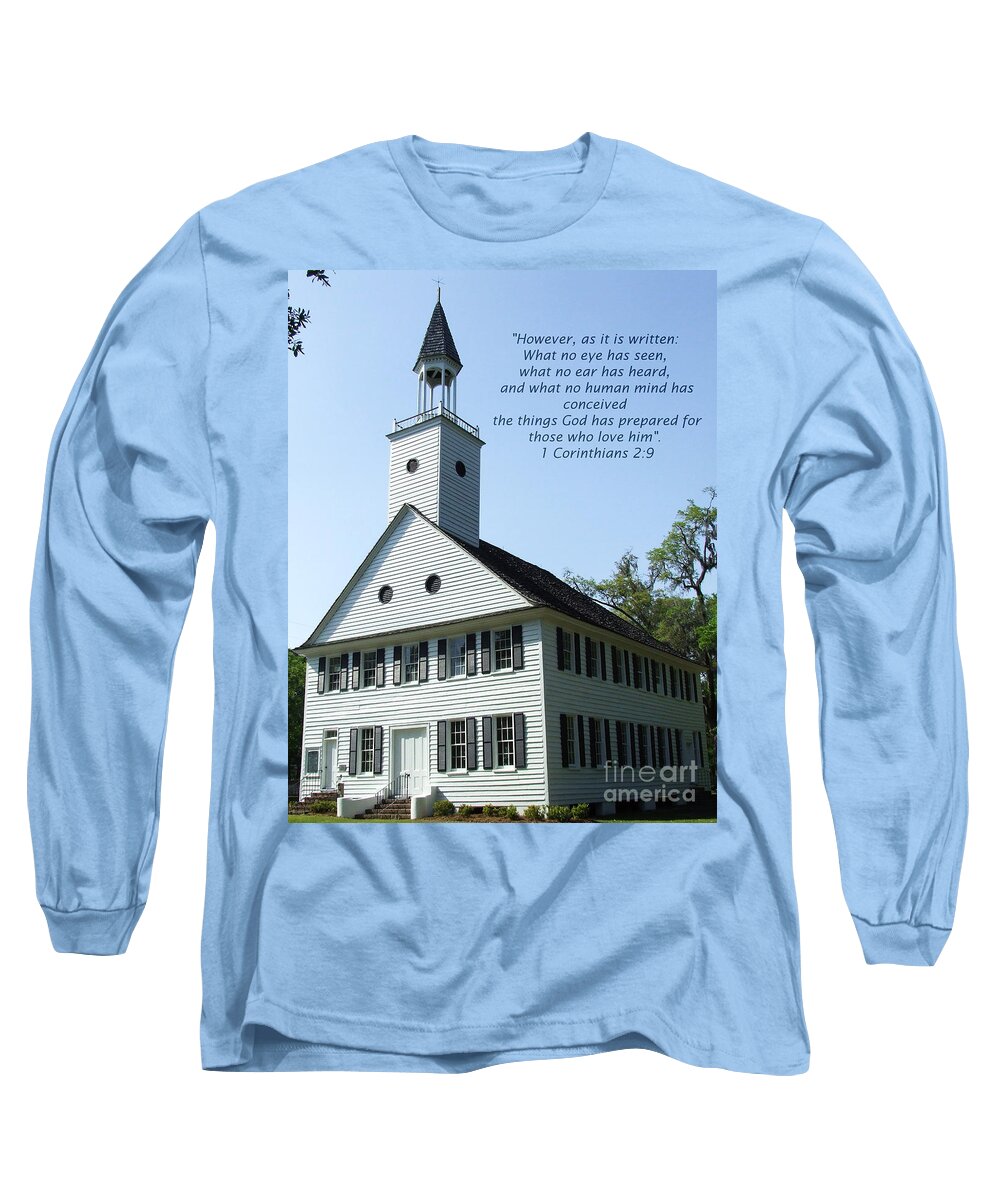 Corinthians Long Sleeve T-Shirt featuring the photograph 1 Corinthians by Andrea Anderegg