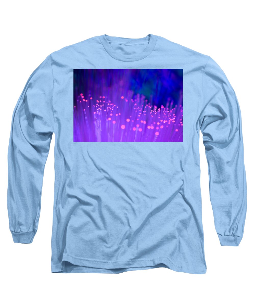 Abstract Long Sleeve T-Shirt featuring the photograph Electric Ladyland #1 by Dazzle Zazz