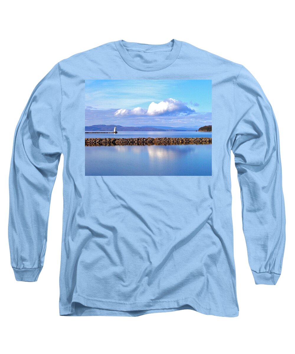 Photography Long Sleeve T-Shirt featuring the photograph Autumn Light by Mike Reilly