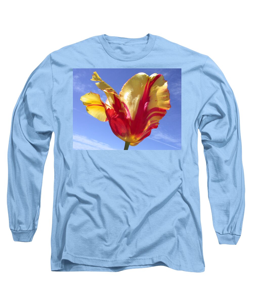 Tulip Long Sleeve T-Shirt featuring the photograph Into The Sky by Shane Bechler