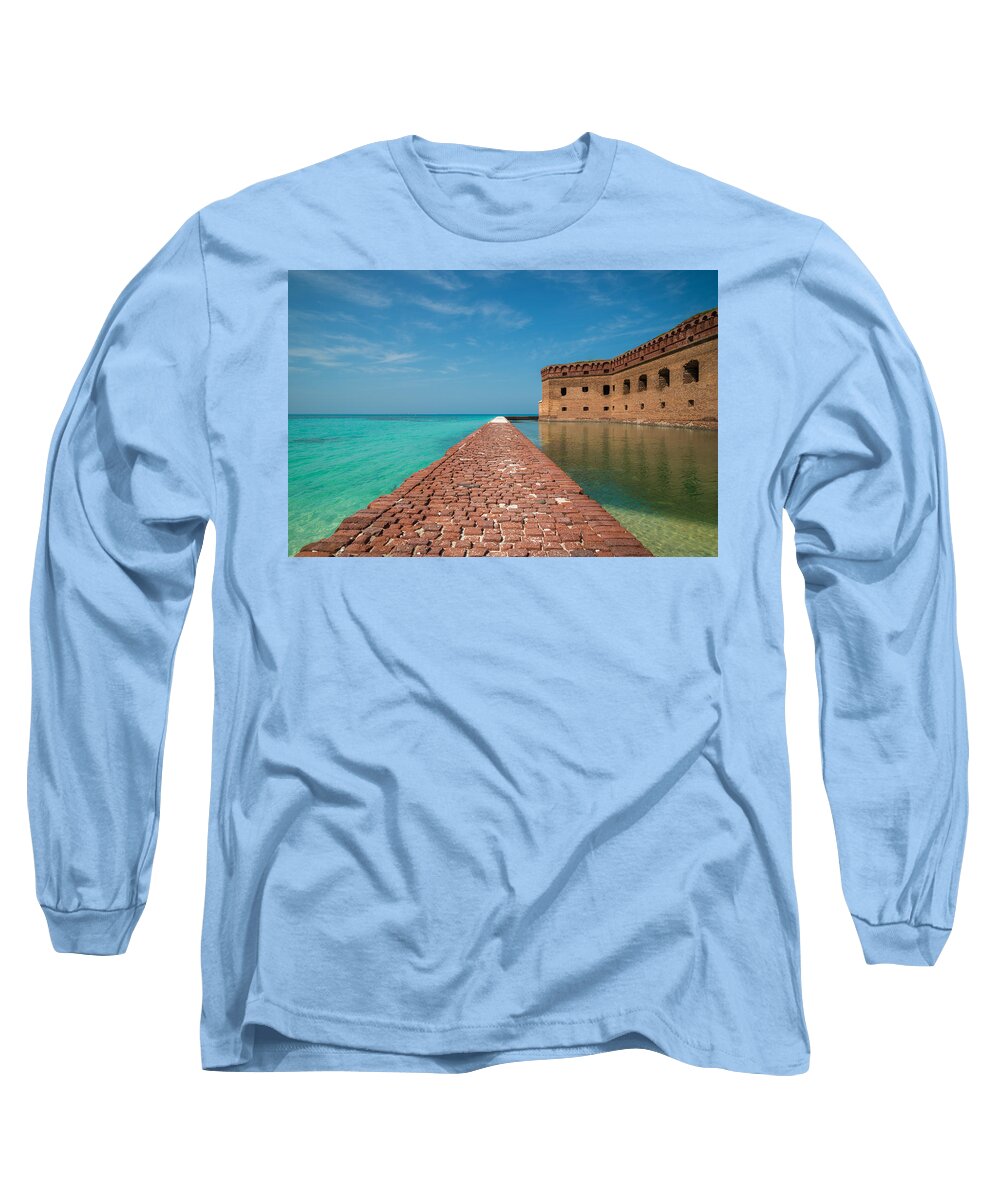 Florida Long Sleeve T-Shirt featuring the photograph Outer Walk by Kristopher Schoenleber