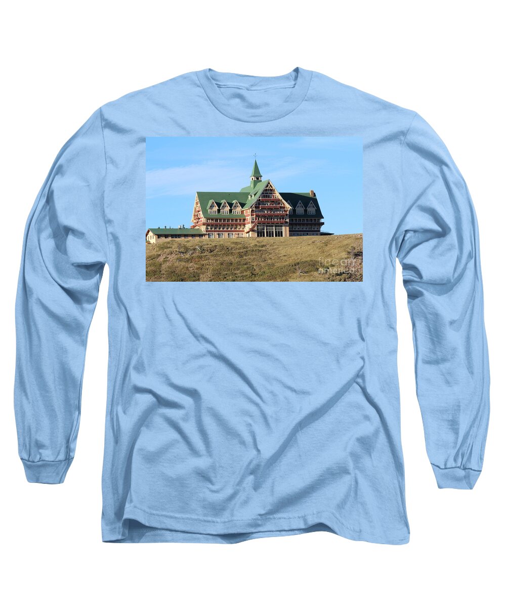 Prince William Hotel Long Sleeve T-Shirt featuring the photograph Prince WIlliam Hotel by Ann E Robson