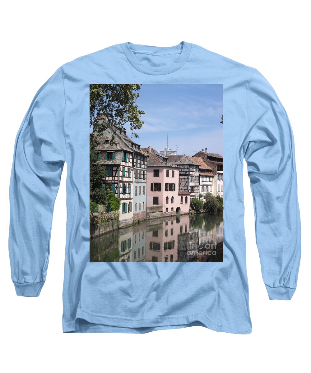 Old Long Sleeve T-Shirt featuring the photograph Strasbourg France 3 by Amanda Mohler