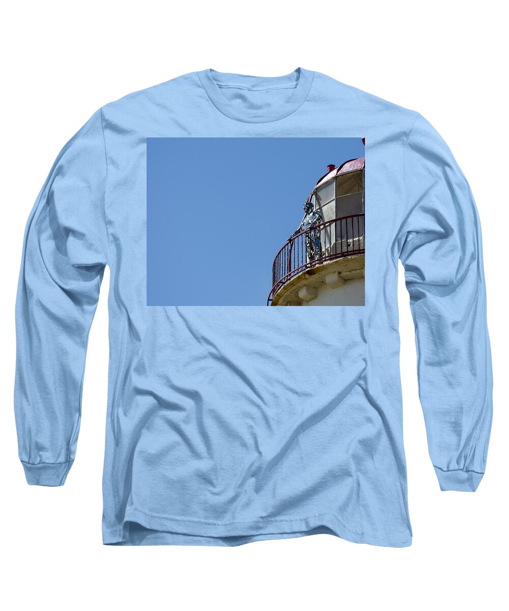 Flintshire Long Sleeve T-Shirt featuring the photograph The Silver Man by Spikey Mouse Photography