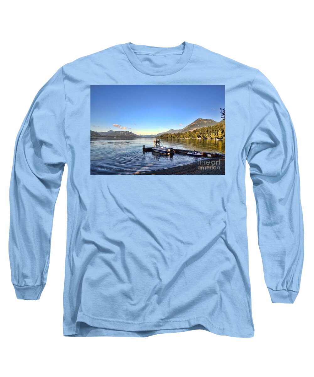 Mountains Long Sleeve T-Shirt featuring the photograph Mornings in British Columbia by Traci Cottingham