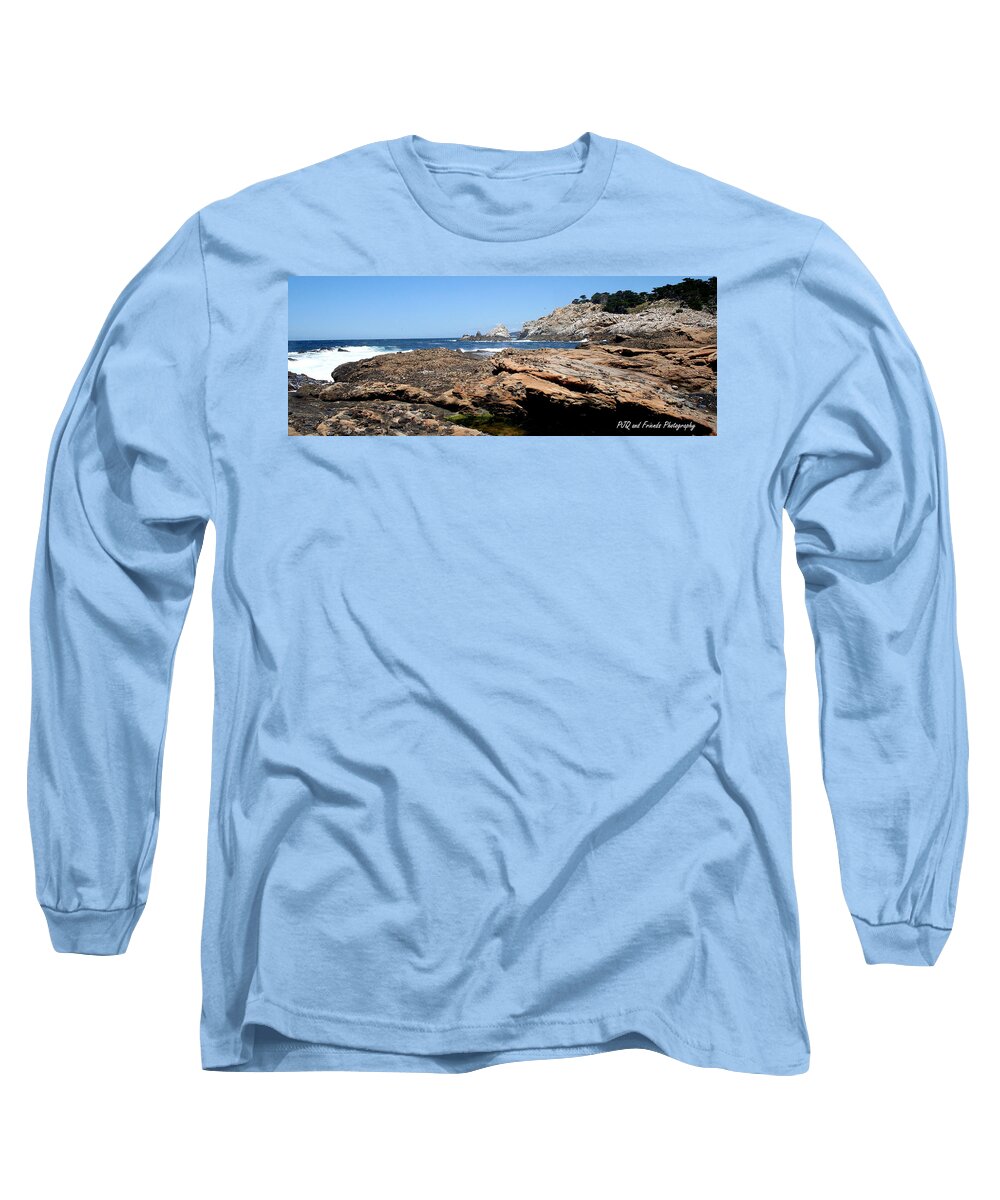 Pfeiffer Beach Long Sleeve T-Shirt featuring the photograph 'Sea Level' by PJQandFriends Photography