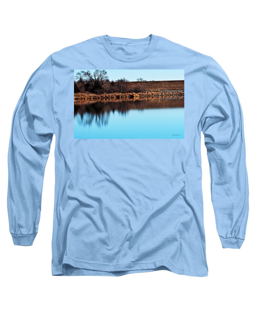 Standing Bear Long Sleeve T-Shirt featuring the photograph Winter Walk by Ed Peterson
