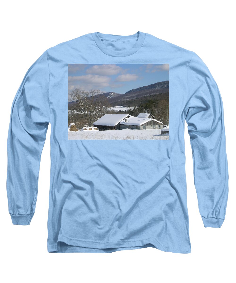 Landscape Long Sleeve T-Shirt featuring the photograph Alpine Appeal by Jack Harries