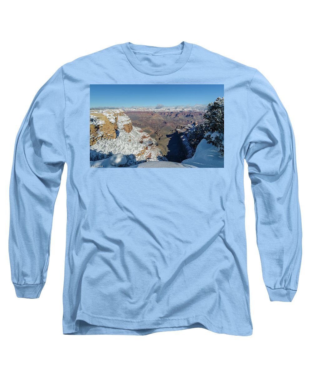 Grand Canyon Long Sleeve T-Shirt featuring the photograph Grand Canyon #1 by Mike Ronnebeck