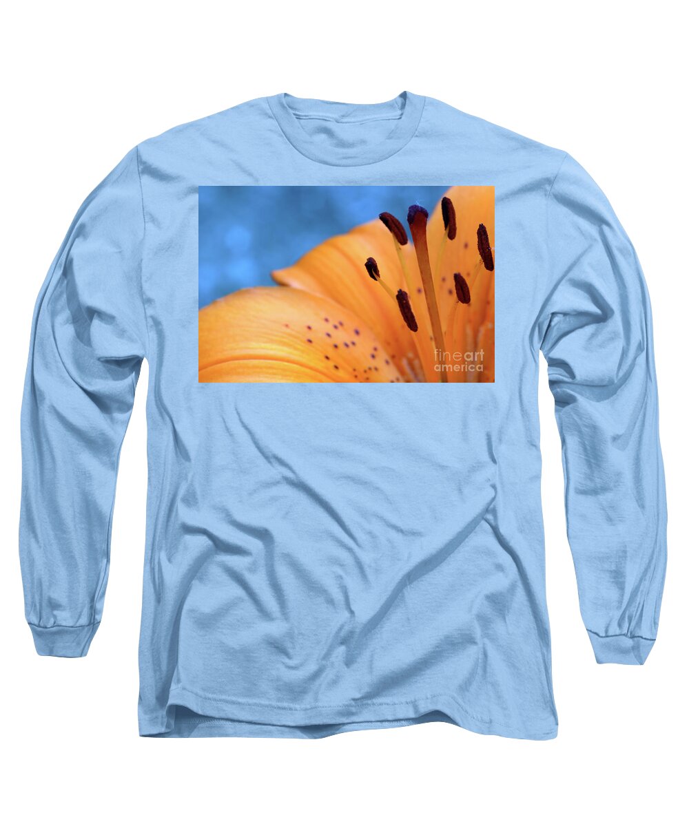 Flora Long Sleeve T-Shirt featuring the photograph Tiger Bright by Baggieoldboy
