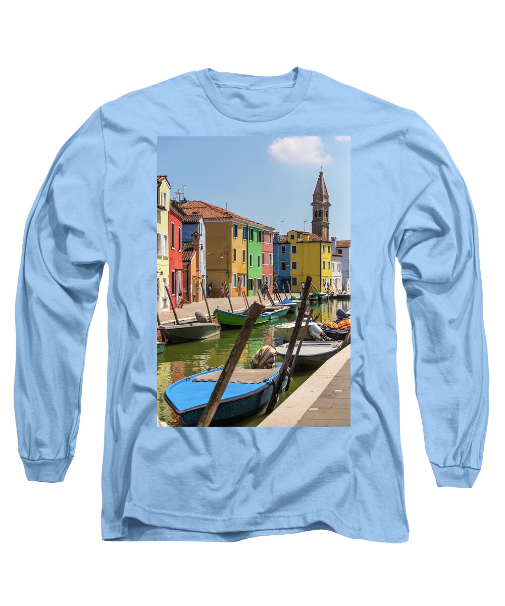Venice Long Sleeve T-Shirt featuring the photograph Photographer #11 by Matthew Pace