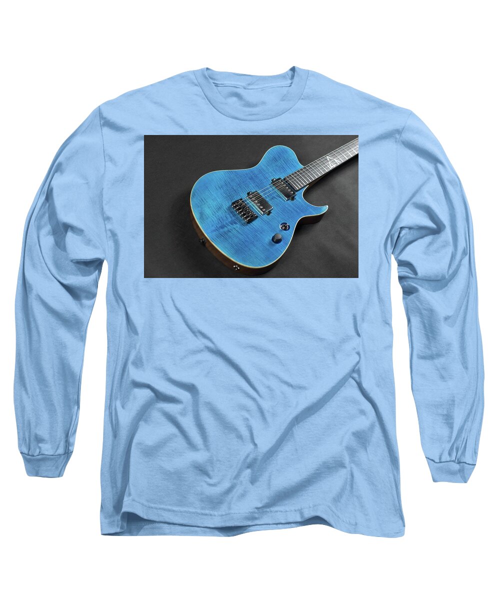 Guitar Long Sleeve T-Shirt featuring the photograph Guitar #28 by Jackie Russo