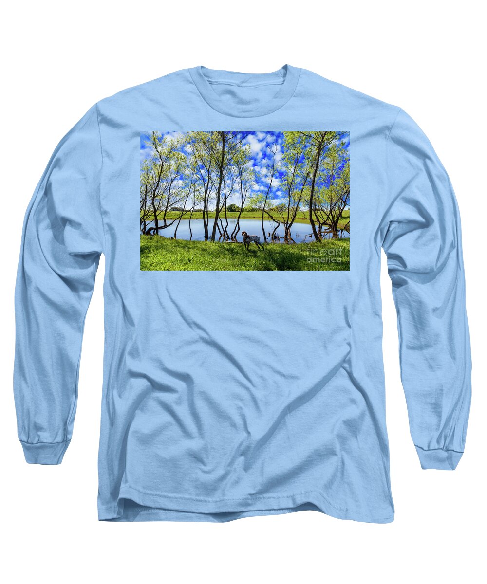 Austin Long Sleeve T-Shirt featuring the photograph Texas Hill Country by Raul Rodriguez