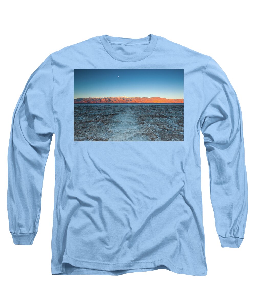 Badwater Long Sleeve T-Shirt featuring the photograph Badwater by Catherine Lau