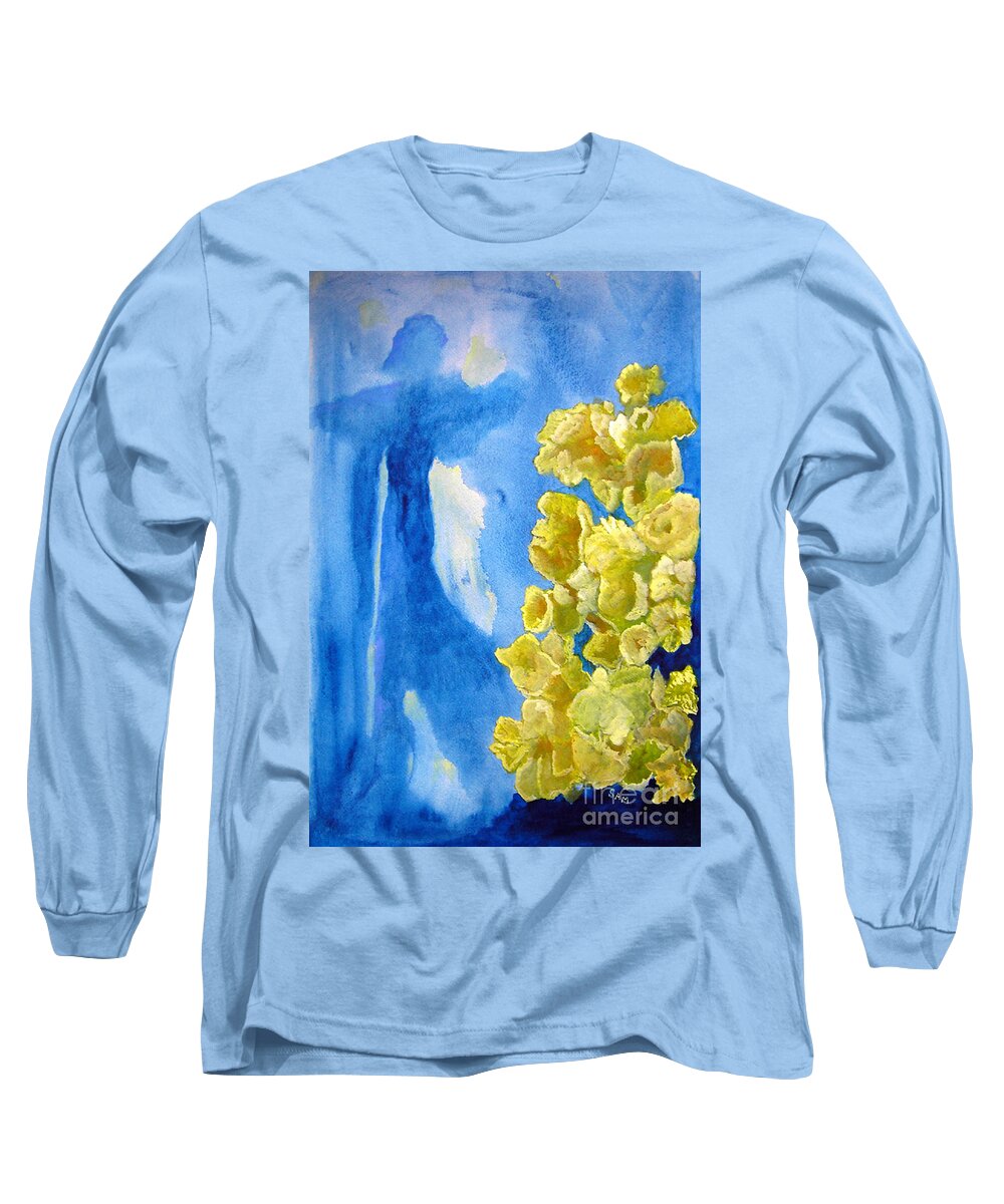 Dream Long Sleeve T-Shirt featuring the painting Beautiful Dreamer by Sandy McIntire