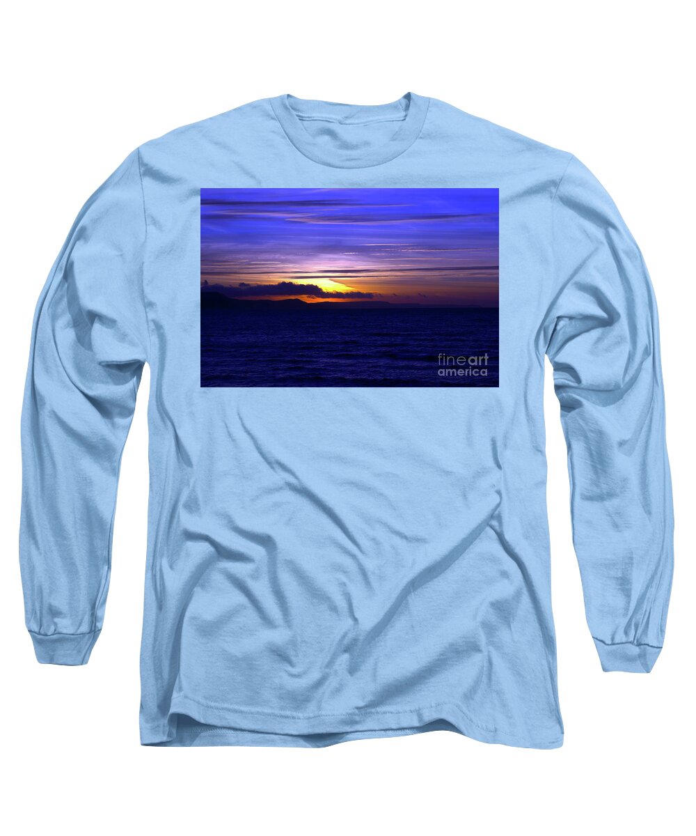 Weymouth Long Sleeve T-Shirt featuring the photograph Blue Heaven by Baggieoldboy