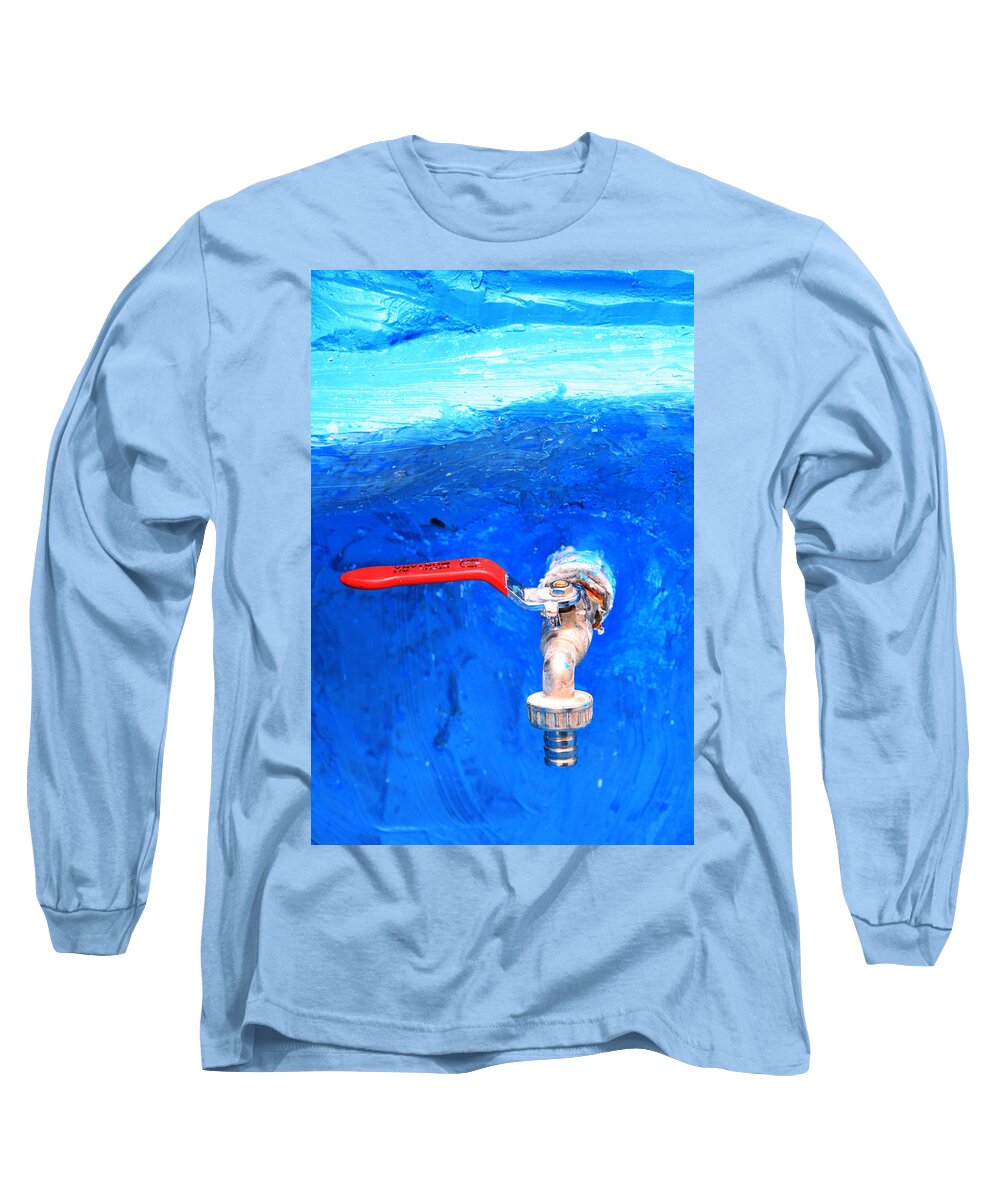 Blue Moon Long Sleeve T-Shirt featuring the photograph ccs by Jez C Self