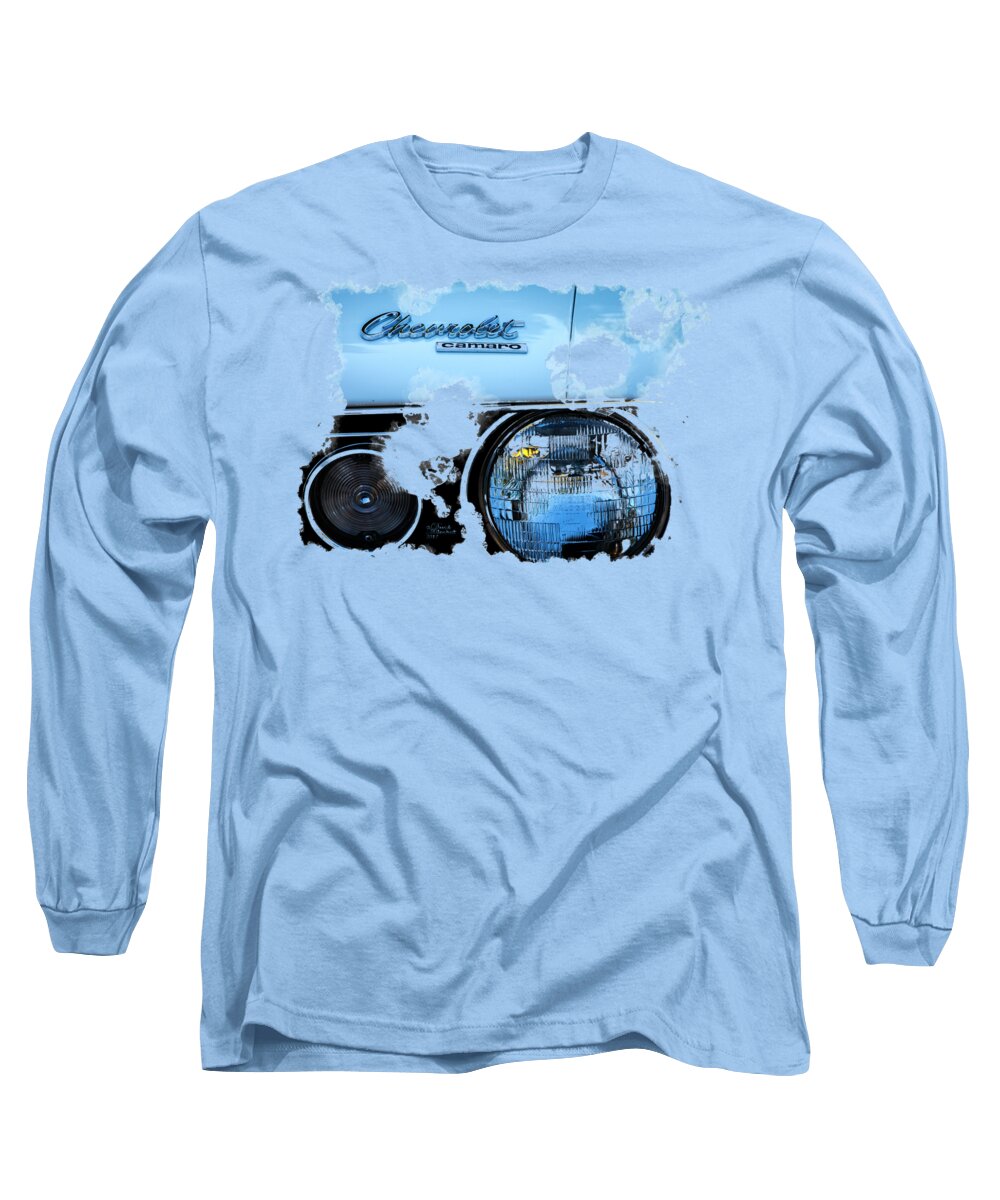 Classic Long Sleeve T-Shirt featuring the photograph Chevrolet Camaro by David Millenheft