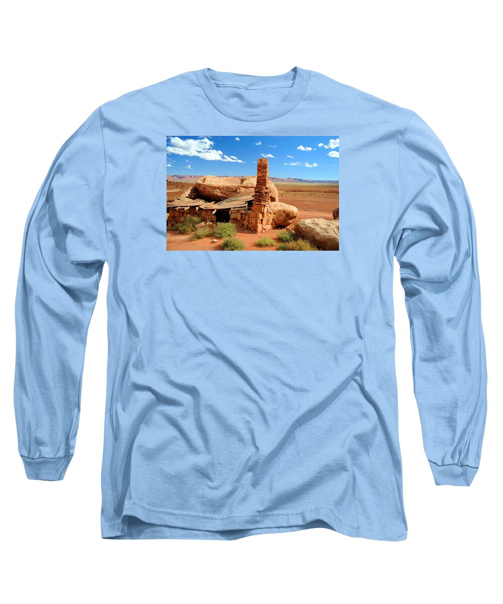 Photograph Long Sleeve T-Shirt featuring the photograph Cliff Dwellers by Richard Gehlbach