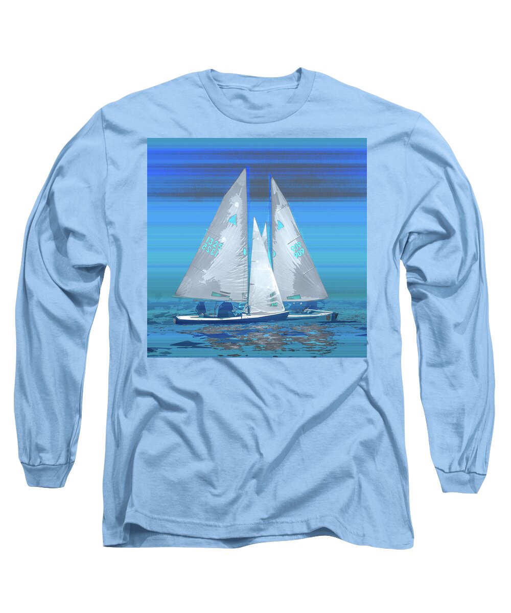  Long Sleeve T-Shirt featuring the photograph Crossing by Michael Arend