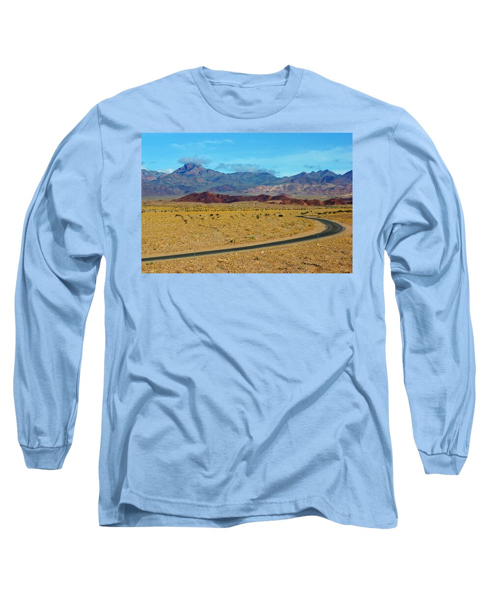 Superbloom 2016 Long Sleeve T-Shirt featuring the photograph Death Valley Superbloom 407 by Daniel Woodrum