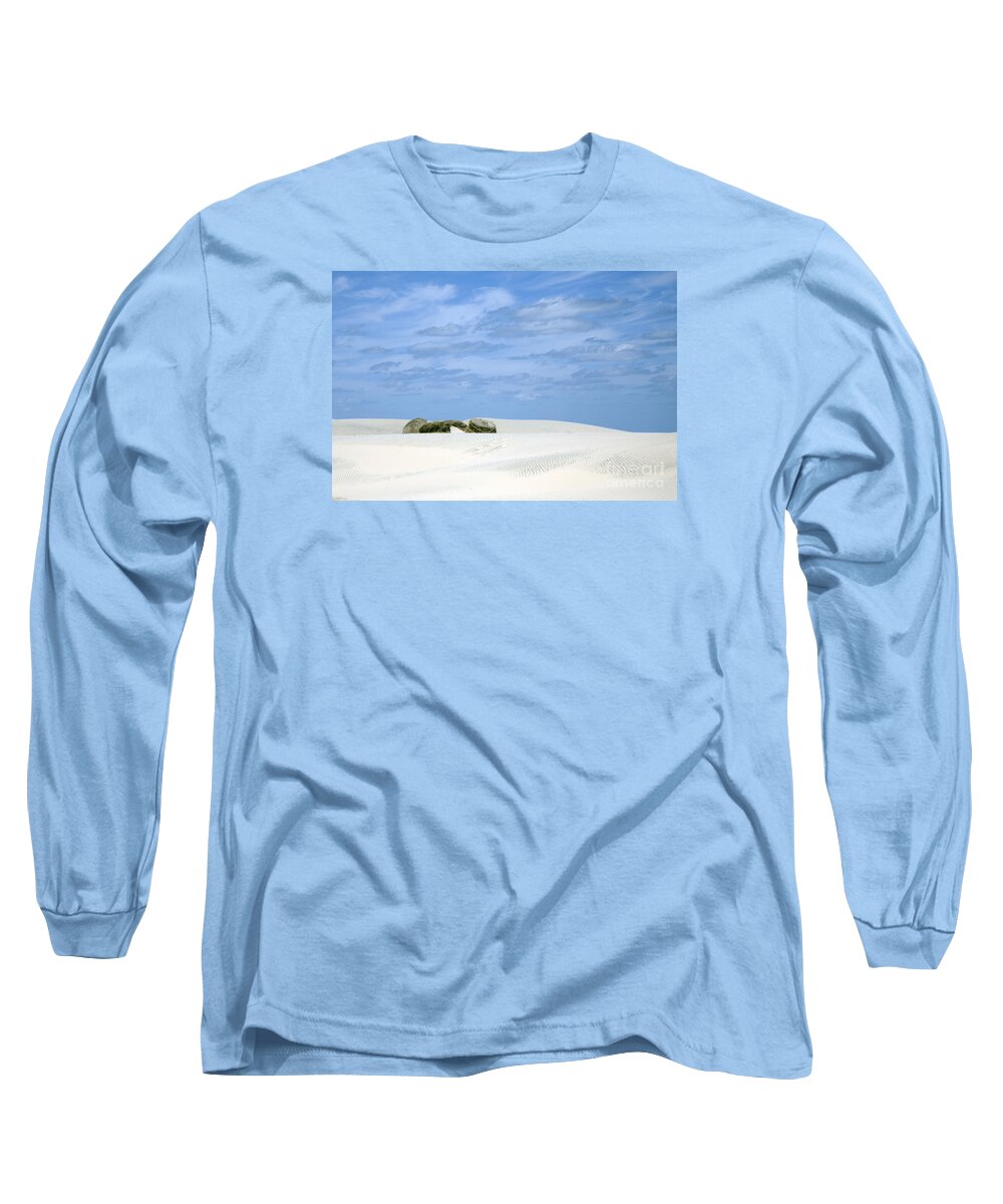 Bales Long Sleeve T-Shirt featuring the photograph Dunes by Karen Foley