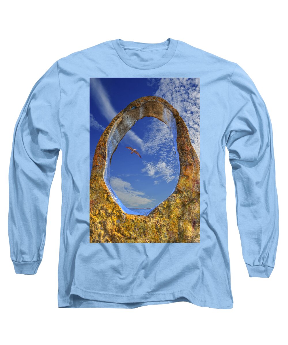 Eye Of Odin Long Sleeve T-Shirt featuring the photograph Eye of Odin by Paul Wear