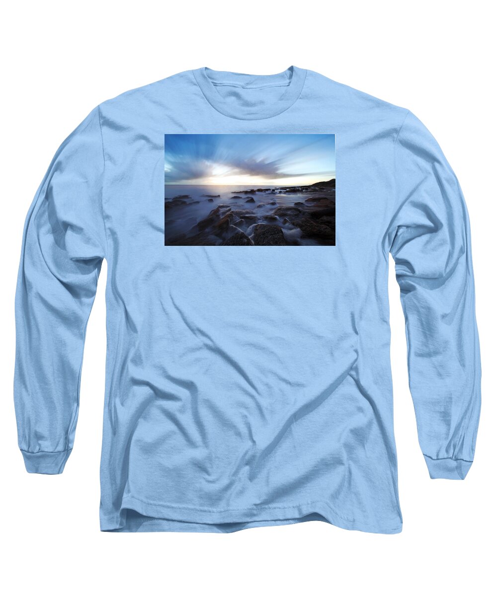 Silhouette Long Sleeve T-Shirt featuring the photograph In the Morning Light by Robert Och
