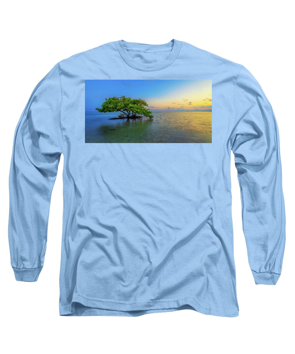 Mangrove Long Sleeve T-Shirt featuring the photograph Isolation by Chad Dutson