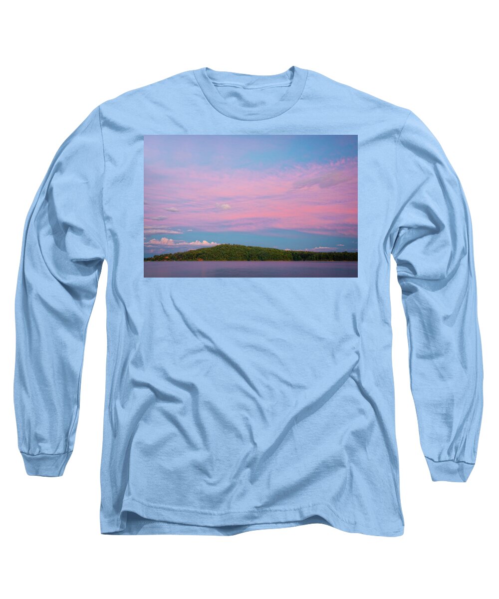 Lake Long Sleeve T-Shirt featuring the photograph Jocassee 1 by David Waldrop