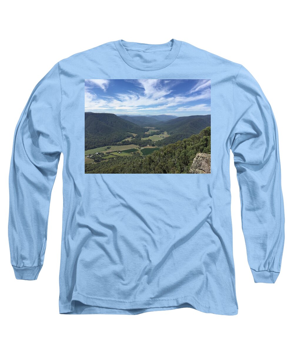 Australia Long Sleeve T-Shirt featuring the photograph Kiewa Valley, Australia by Marlene Challis
