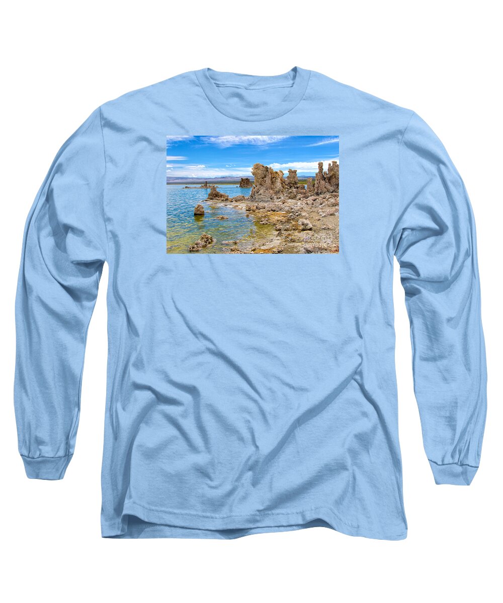 Mono Lake Long Sleeve T-Shirt featuring the photograph Mono Lake by Mimi Ditchie