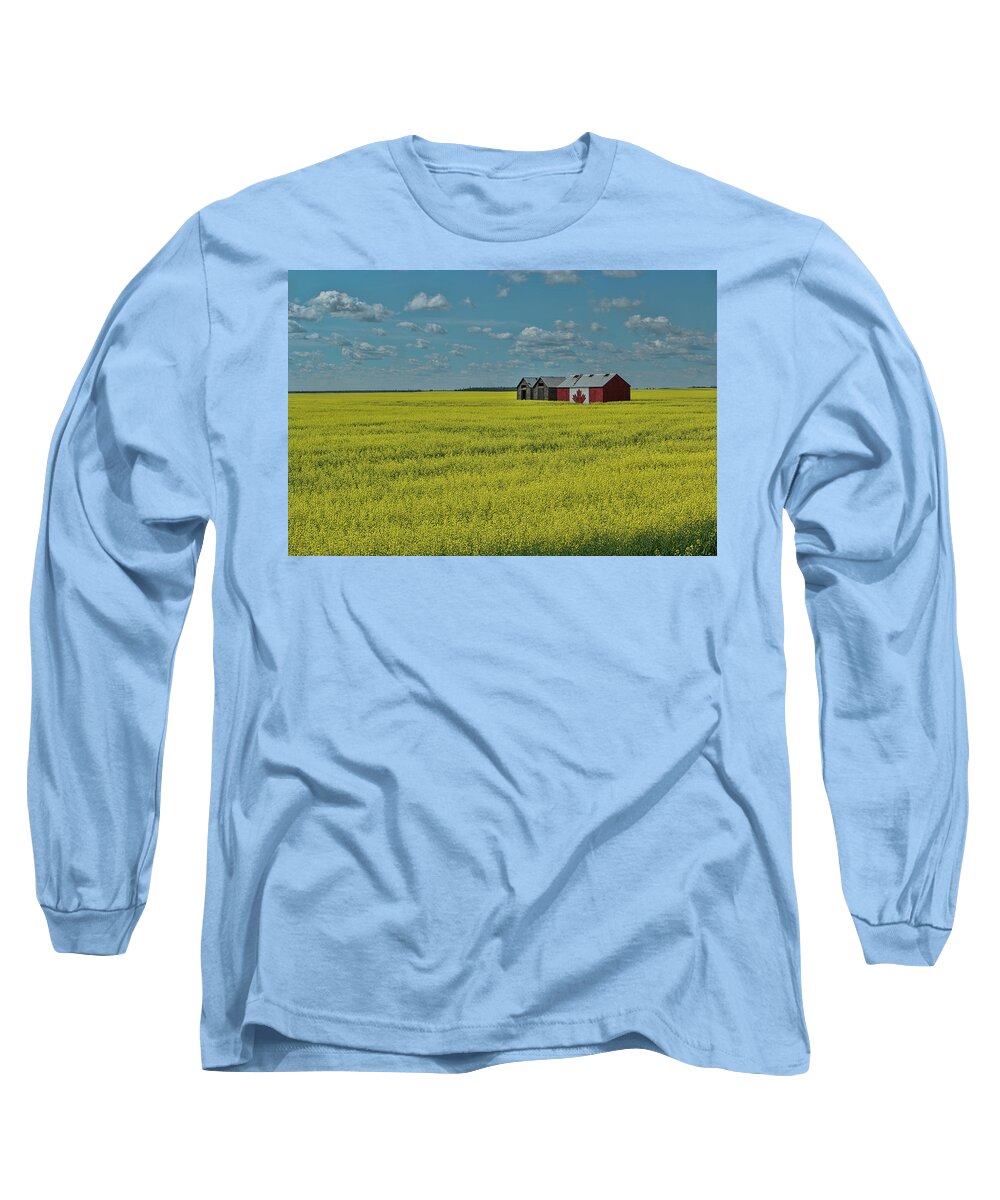 Canada Long Sleeve T-Shirt featuring the photograph Oh Canada by David Gleeson