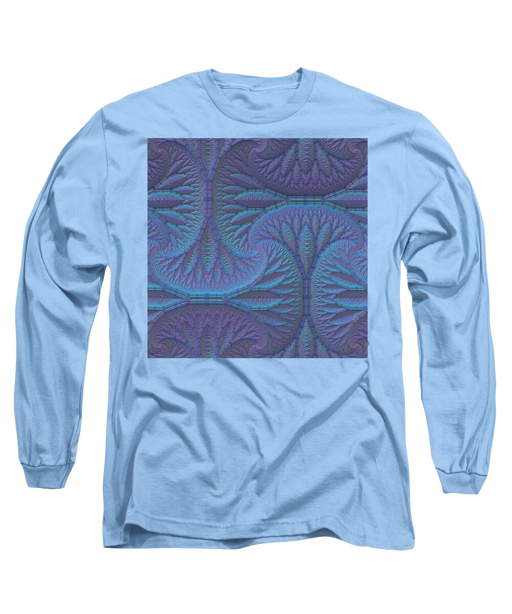 3-d Long Sleeve T-Shirt featuring the digital art Opalescence by Lyle Hatch