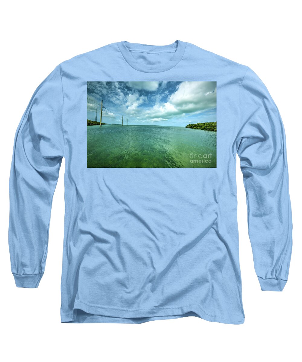 Photography Long Sleeve T-Shirt featuring the photograph Paradise On Earth, Florida Keys by Felix Lai