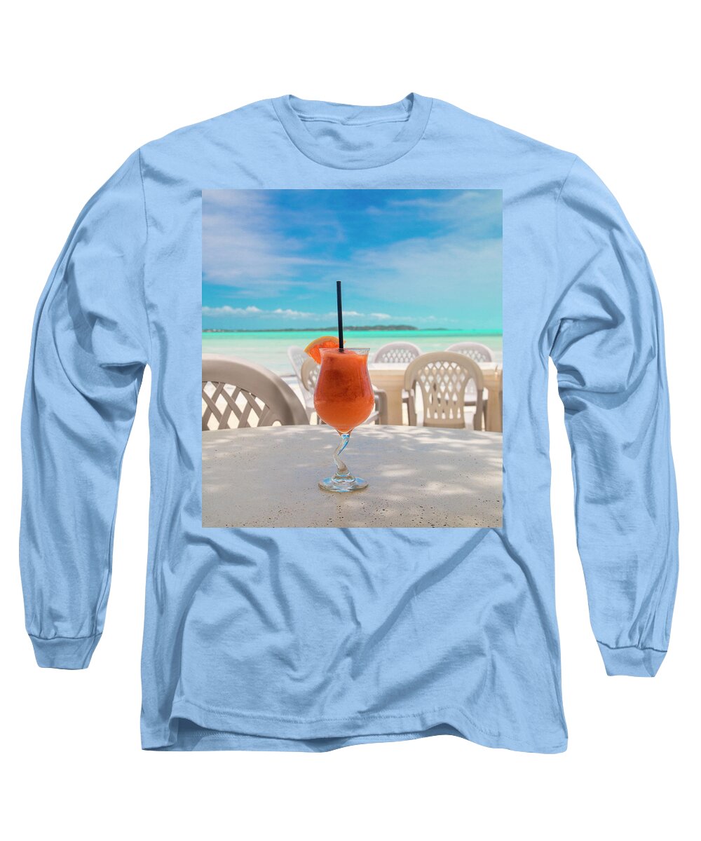 Turks Long Sleeve T-Shirt featuring the photograph Shade and Sun by Betsy Knapp